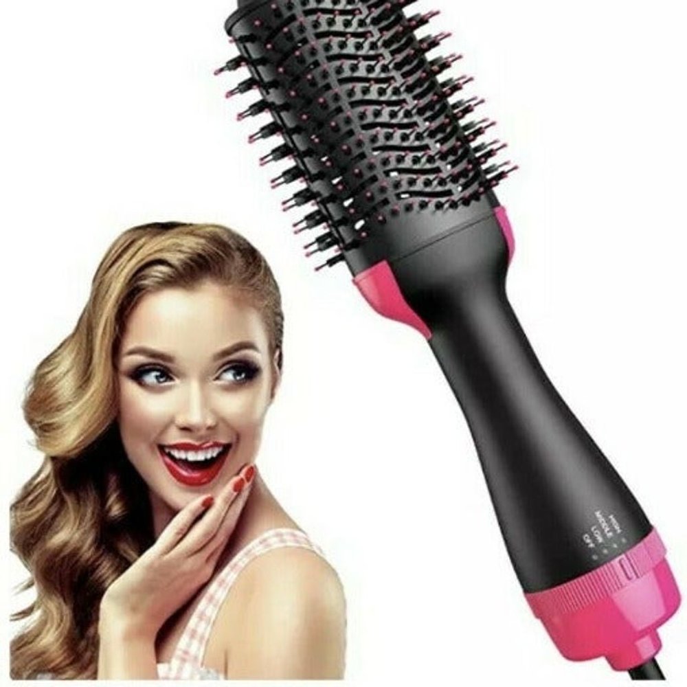 Hair Dryer Brush Chignon Hot Air Brush Blow Dryer Brush Hair Dryer and Volumizer